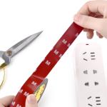 Strong Double Sided Adhesive 3M With High Viscosity For Automotive Use High Temperature Resistant Fixed Adhesive Patch