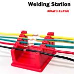 Sodering Tools ABS Wire Fixture Bracket Welding Table Clamp Fixed Clamp Magnetic Welding Bench For Thick And Thin Wire Clamp