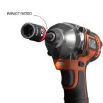 Klein Tools 33809 Grab-And-Go Impact Socket Set, SAE, 10-Piece Set with Sleeve, Carabiner, and 3/8-Inch Drive, Color-Coded 1/4, 5/16, 3/8, 7/16, 1/2, 9/16, 5/8, 11/16, and 3/4-Inch Sockets