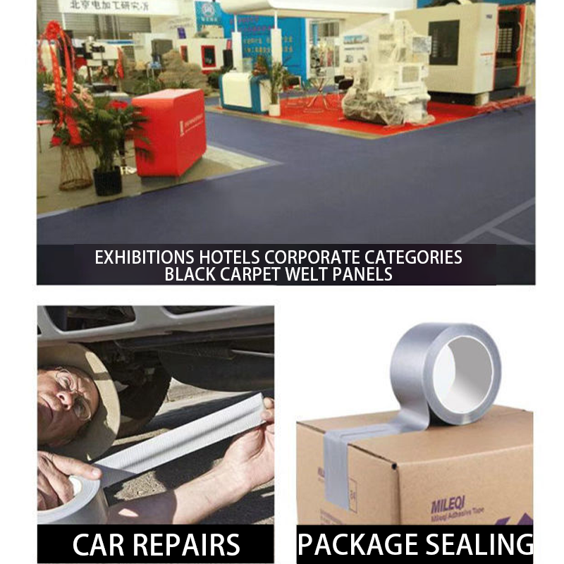10M Super Sticky Cloth Duct Tape Carpet Binding Floor Waterproof Heavy Duty Industrial Adhesive Tape Repair Bundles