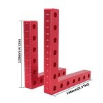 120/140mm Right Angle Fixing Clip 90 Degree L-shaped Auxiliary Fixture Positioning Panel Fixing Clip Woodworking Clamping Tool