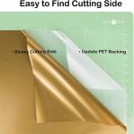 Gold Glossy Adhesive Vinyl Roll - 12" x 14 FT