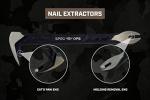 Spec Ops Tools 10" Nail Puller Cats Paw Pry Bar, High-Carbon Steel, 3% Donated to Veterans,