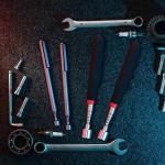 Telescopic magnet picking tool for hard to reach areas