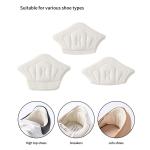 3pairs/6pairs Insoles Patch Heel Pads for Sport Shoes Back Sticker Adjustable Size Antiwear Feet Pad Cushion Insert Insole