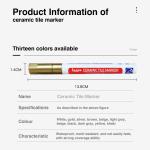 1/3 Pcs Waterproof White Marker Pen Wall Seam Repair Tiles Grout Markers Pens Floor Bathroom Decontamination Paint Brush Tools