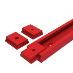 Woodworking Chute Rail T-track T-slot Miter Track Jig T Screw Fixture Slot  Table Saw Router Table DIY Tools Red DIY Tools