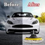 5 Piece Car Polishing Pad Set with Wool Wheel and Foam Discs Uses for 3 4 5 Inch Backing Plates Waxing Paint Correction