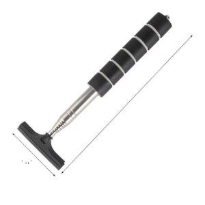 Car Rearview Mirror Wiper Cleaning Tool Auto Glass Mist Cleaner Scraper Car Accessories Handle Telescopic Window Cleaning Brush