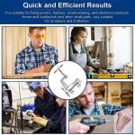 Mini Bench Vise Muliti-Funcational 3.5&quot Aluminum Miniature Small Jewelers Hobby Clamp On Table Flat Pliers Tool Vice