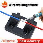 Wire Welding Fixture Clamp Spring Loaded Electrical Wire Holder Tool for Soldering Splicing Repair Workbench