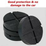 SEAMETAL 3 Sizes Universal Rubber Jack Pad Support Pinch Weld Slotted Floor Frame Rail Adapter Car Removal Repair Tool