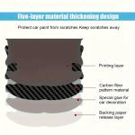 8Pcs Car Door Bowl Anti-scratch Sticker Clear Door Bowl Handle Protection Sticker Paint Surface Film Car Accessories