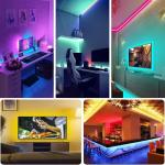 Led Lights for TV 3 Key Control Led Strip USB 5V Tape Lights for TV Backlight Home Party Decoration Flexible Ribbon