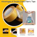 Extra Strong Double Sided Adhesive Tape Thin Super Strong Heavy Fixation Bookbinding Mesh Waterproof Powerful Grid Carpet Tape