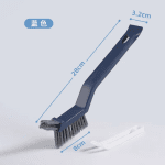 Effective Cleaning Brush for Corners and Gaps - 2-in-1 Multipurpose Bathroom and Floor Tiles Cleaning Brush