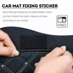 Car Carpet Pads Auto Adhesive VelcroS Tape Dashboard Pad Sewing Double-sided Fixed Stickers Fixation Patch Floor Mat DIY Arts