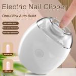2 IN 1 Electric Nail Clipper Cutter With LED Light Automatic Nail Grinder Trimmer For Baby Adult Mini Manicure Tools Nail Care