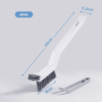 Effective Cleaning Brush for Corners and Gaps - 2-in-1 Multipurpose Bathroom and Floor Tiles Cleaning Brush