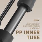 WEST BIKING MTB Bicycle Pump 80 PSI Bike Manual Air Pump Balloon Tire Inflator Schrader Valve Floor Pump Cycling Accesories