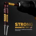 21-Piece 2.5" Allen-Wrench Hex Drill Bit Set, Durable Impact Allen Key Set, Long-Lasting Strong Magnetic Hex Screwdriver Bit Set, SAE & Metric Size, Mechanic Automotive Furniture DIY Home Repairs