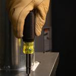 Klein Tools 32500 11-in-1 Screwdriver/Nut Driver Set, 8 Bits (Phillips, Slotted, Torx, Square), 3 Nut Driver Sizes, Cushion Grip Handle