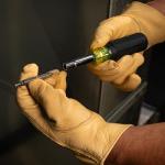 Klein Tools 32500 11-in-1 Screwdriver/Nut Driver Set, 8 Bits (Phillips, Slotted, Torx, Square), 3 Nut Driver Sizes, Cushion Grip Handle