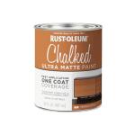 Rust-Oleum Terracotta Chalked All-in-One Ultra Matte Paint | One Coat Coverage | No Primer, Sanding, Or Topcoat Needed | Easy Clean Up | Made in USA | 30 OZ