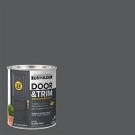 Rust-Oleum 369387 Advanced Dry Door & Trim Paint, Quart, Satin Alpine Gray