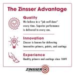 qt Zinsser 276087 White Zinsser, Mold Killing Primer Water-Based Mold Killing Primer