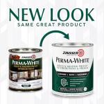 Zinsser 02774 PERMA-WHITE Mold & Mildew Proof Interior Paint, Quart, Eggshell White