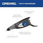 Dremel 120-Volt Engraver Rotary Tool with Stencils - Crafting Machine Perfect for DIY Personalizing and Engraving Leather, Metal, Glass, and Wood , Black, 290-02