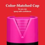 Krylon Fusion All-In-One Adhesive Spray Paint for Indoor/Outdoor Use, 12 oz, Hot Pink