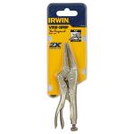 IRWIN VISE-GRIP Original Locking Pliers, Long Nose, 4-Inch (1602L3), 100mm