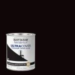 Rust-Oleum 1979502 Painter's Touch Latex Paint, Quart, Gloss Black, 1 Quart, (Pack of 1)