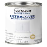 Rust-Oleum 1993730 Painter's Touch Latex Paint, Half Pint, Semi-Gloss White 8 Fl Oz (Pack of 1)