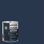 Rust-Oleum 369386 Advanced Dry Door & Trim Paint, Quart, Satin Nantucket Navy