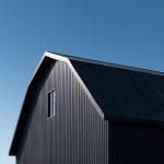 EVOLVE Barn & Fence Paint, Flat (Black), 1 Gallon – Durable Scratch-Resistant Wood Coating for Outbuildings & Fences, Fast-Dry Water-Based Formula