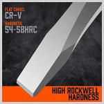 HORUSDY 16-Piece Punch and Chisel Set, Including Taper Punch, Cold Chisels, Pin Punch, Center Punch