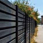 EVOLVE Barn & Fence Paint, Flat (Black), 1 Gallon – Durable Scratch-Resistant Wood Coating for Outbuildings & Fences, Fast-Dry Water-Based Formula