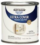 Rust-Oleum 267300-Painter's Touch Latex Paint, 1 Half Pint, Satin Blossom White