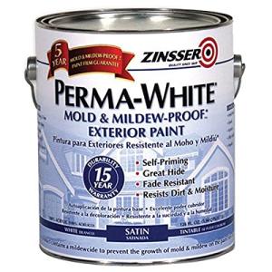 RUST-OLEUM 03101 Exterior Mildew Performance Paint, White