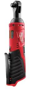 Milwaukee 2457-20 M12 Cordless 3/8" Sub-Compact 35 ft-Lbs 250 RPM Ratchet w/ Variable Speed Trigger