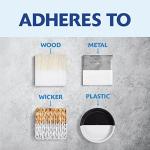 Rust-Oleum 267300-Painter's Touch Latex Paint, 1 Half Pint, Satin Blossom White