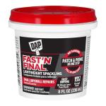 DAP Fast 'N Final Lightweight Spackling, White, 8 Oz (7079812140)