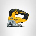 DEWALT 20V MAX XR Jig Saw, 3,200 Blade Speed, Cordless, Brushless Motor, LED Light, Bare Tool Only (DCS334B)