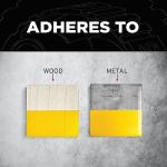 Rust-Oleum 376898 Stops Rust Custom Spray 5-in-1 Spray Paint, 12 oz, Gloss Sunburst Yellow, (Pack of 1)