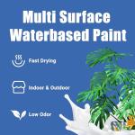 CIONIA All-in-One Paint - Multi-Surface Black Paint, Furniture and Cabinet for Interior/Exterior - No Sanding, Quick Drying - Perfect for Wood, Wall, Appliance, Metal & More, 5 Oz