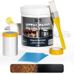 Metal Paint - Waterpoof Anti Rust Preventative - Black Paint for Metal - Door/Outdoor - Direct to Gate, Furniture, Fence, Railing, Craft and More, 25-30sq.ft, 16oz