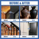 CIONIA All-in-One Paint - Multi-Surface Black Paint, Furniture and Cabinet for Interior/Exterior - No Sanding, Quick Drying - Perfect for Wood, Wall, Appliance, Metal & More, 5 Oz